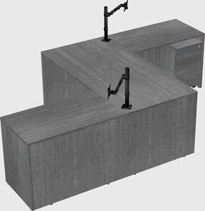 Executive shared desk