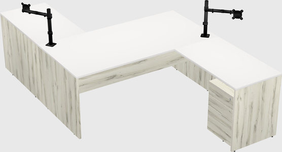 Executive shared desk