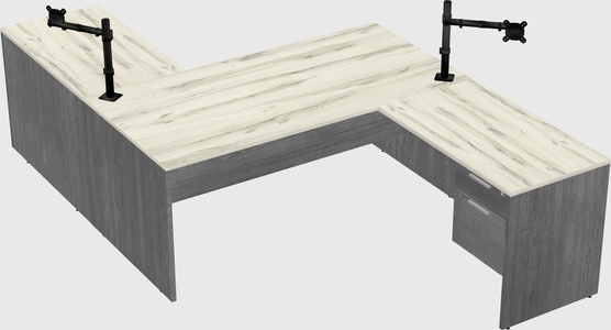 Executive shared desk