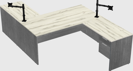 Executive shared desk