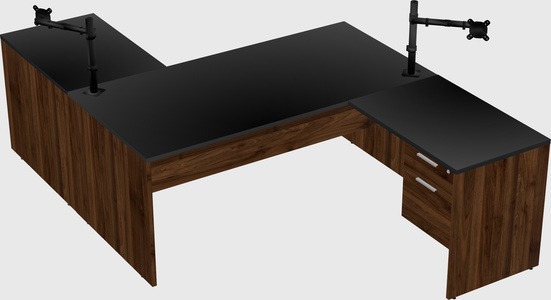 Executive shared desk