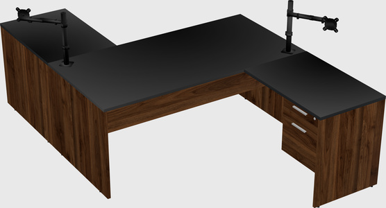 Executive shared desk