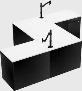 Executive shared desk