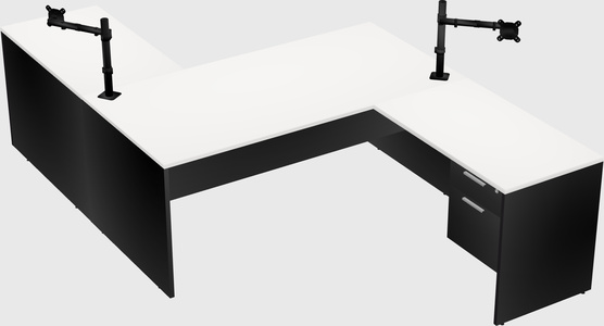 Executive shared desk