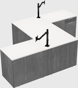 Executive shared desk