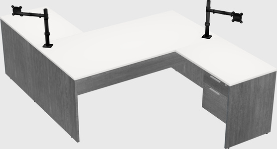 Executive shared desk