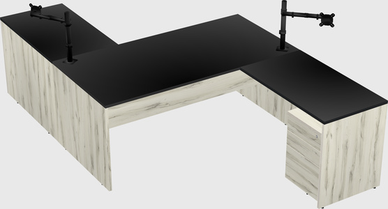 Executive shared desk