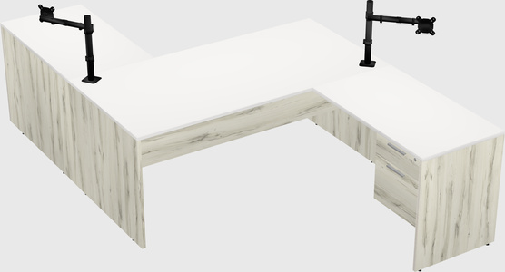 Executive shared desk