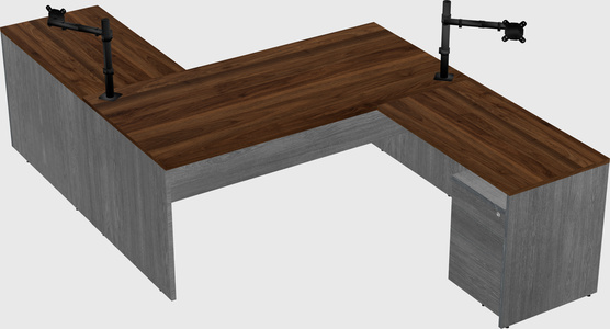 Executive shared desk