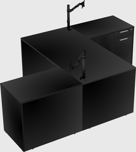Executive shared desk
