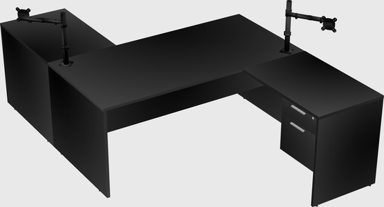 Executive shared desk