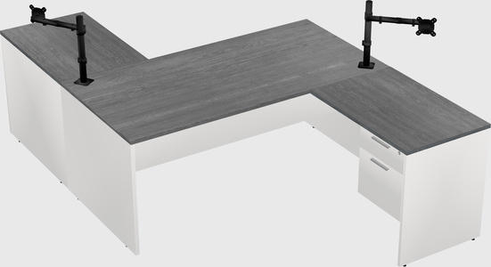 Executive shared desk