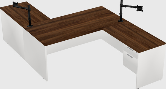 Executive shared desk