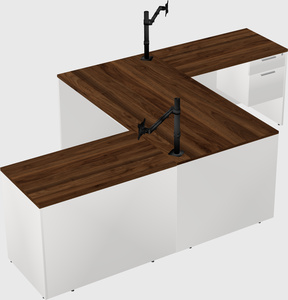 Executive shared desk