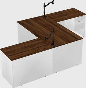 Executive shared desk