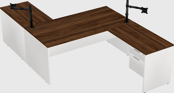 Executive shared desk