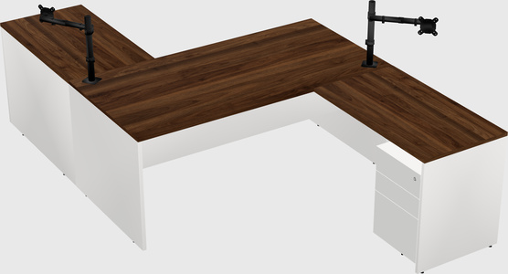 Executive shared desk