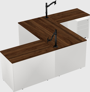 Executive shared desk