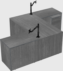 Executive shared desk