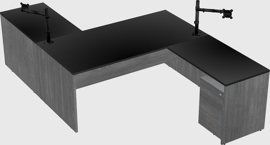 Executive shared desk