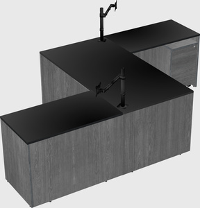 Executive shared desk