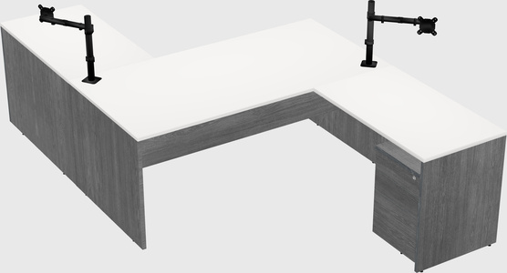 Executive shared desk
