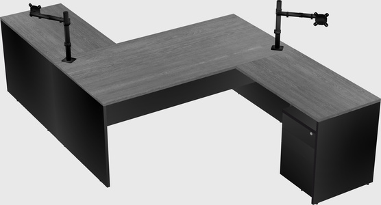 Executive shared desk