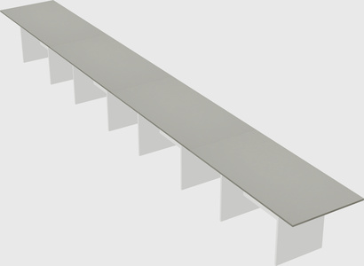 Modular office table