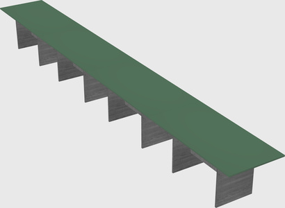 Modular office table