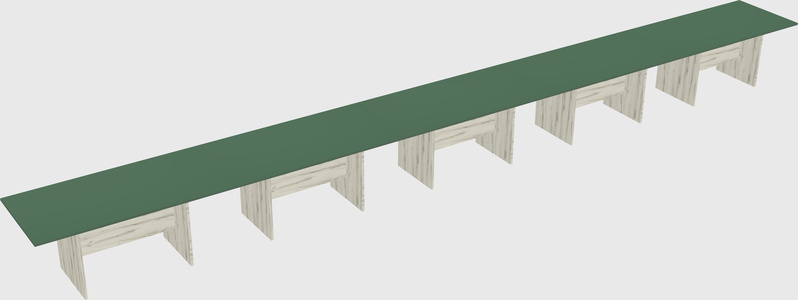 Modular office table