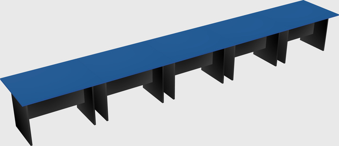 Modular office table