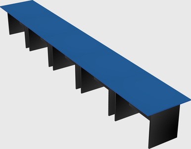 Modular office table