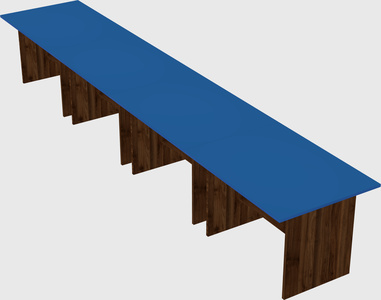 Modular office table
