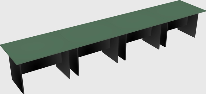 Modular office table