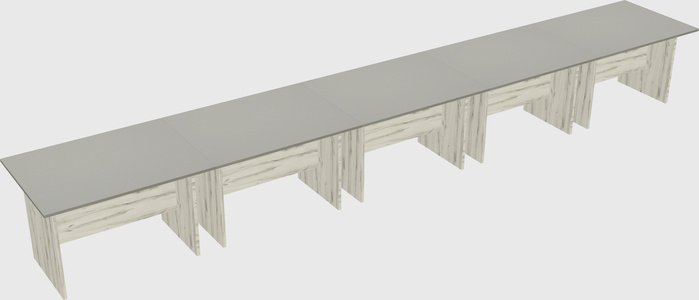 Modular office table