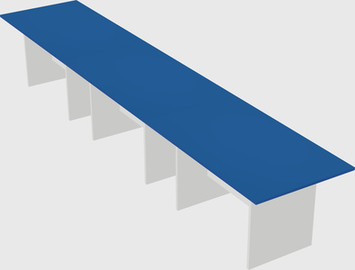 Modular office table