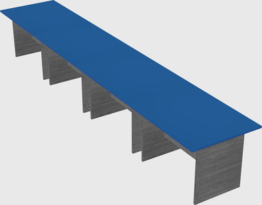 Modular office table