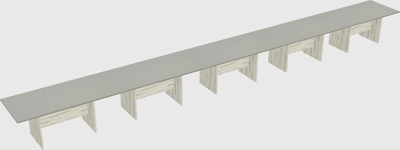 Modular office table