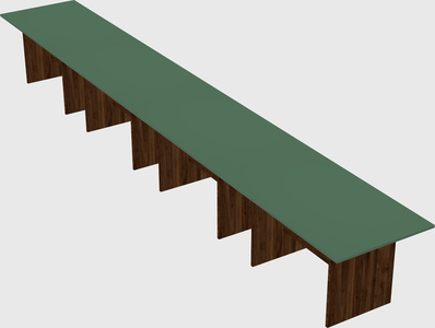 Modular office table
