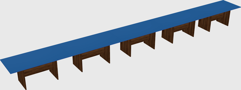 Modular office table