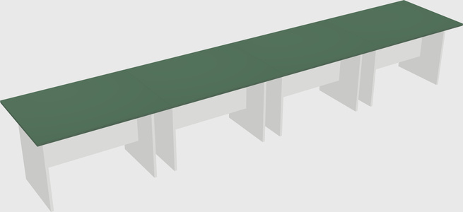 Modular office table