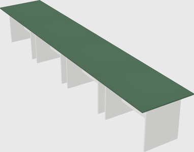 Modular office table
