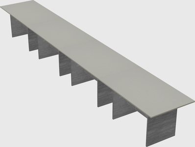 Modular office table