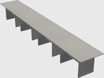 Modular office table
