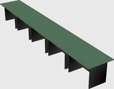 Modular office table