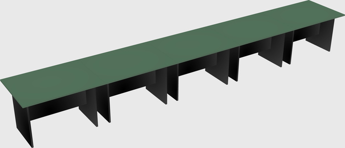 Modular office table