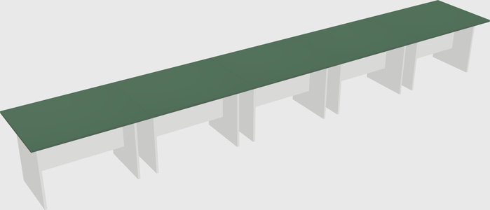 Modular office table
