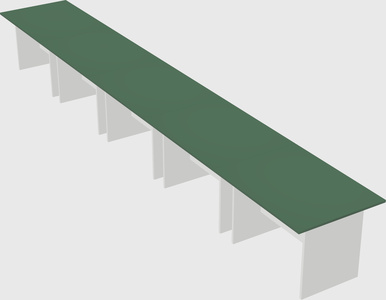 Modular office table