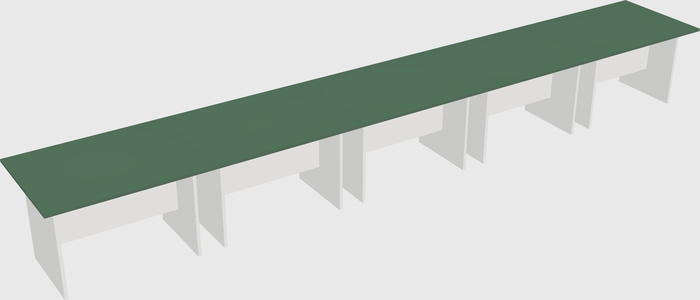 Modular office table