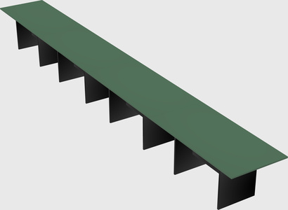 Modular office table
